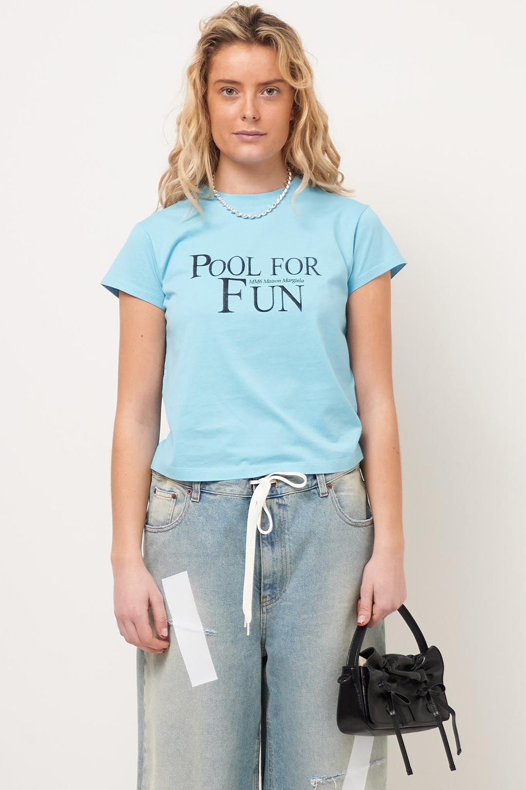 MM6 Maison Margiela - Pool T-Shirt Blue