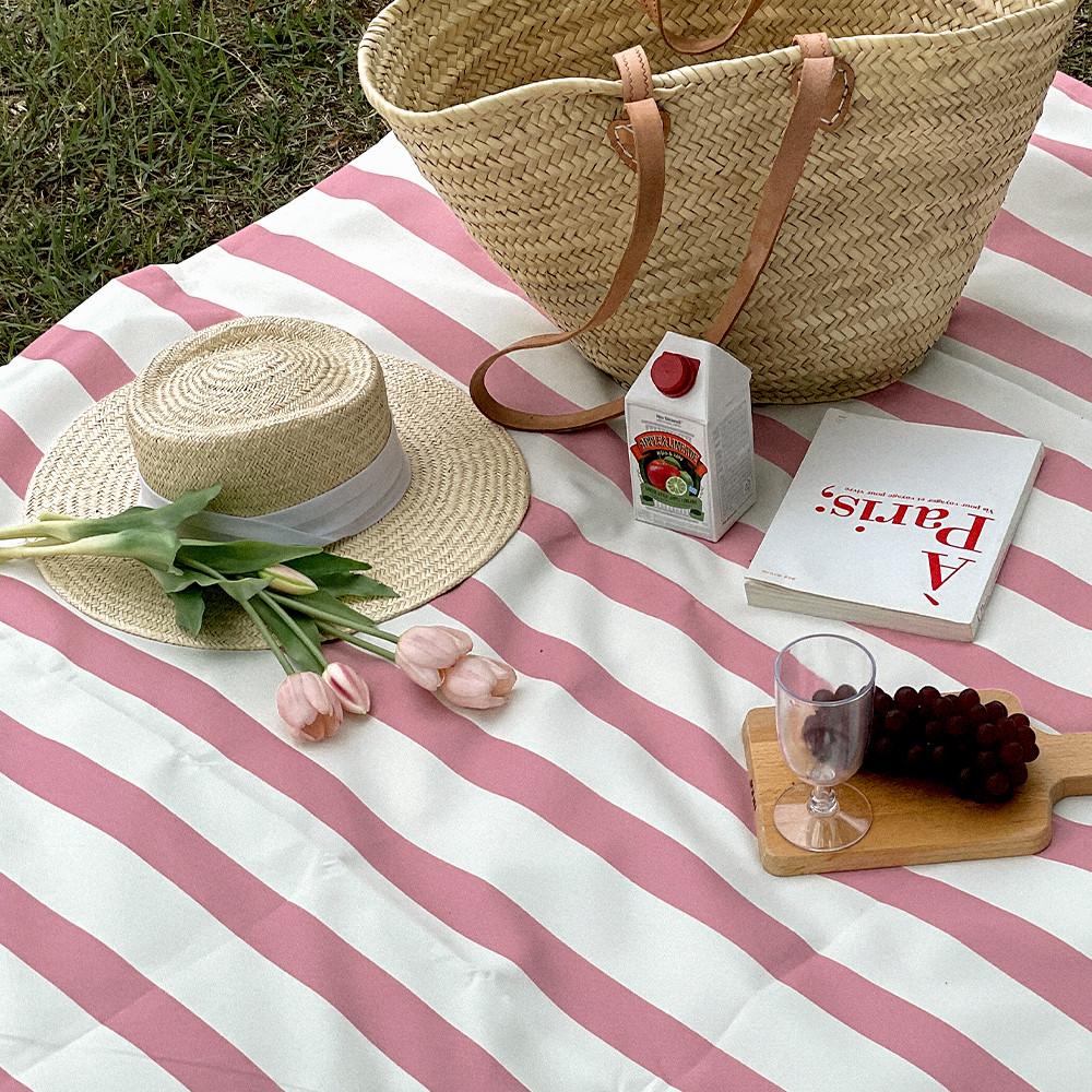 24그램 피크닉매트 스트라이프 돗자리 감성 캠핑 국산 대형 24gram