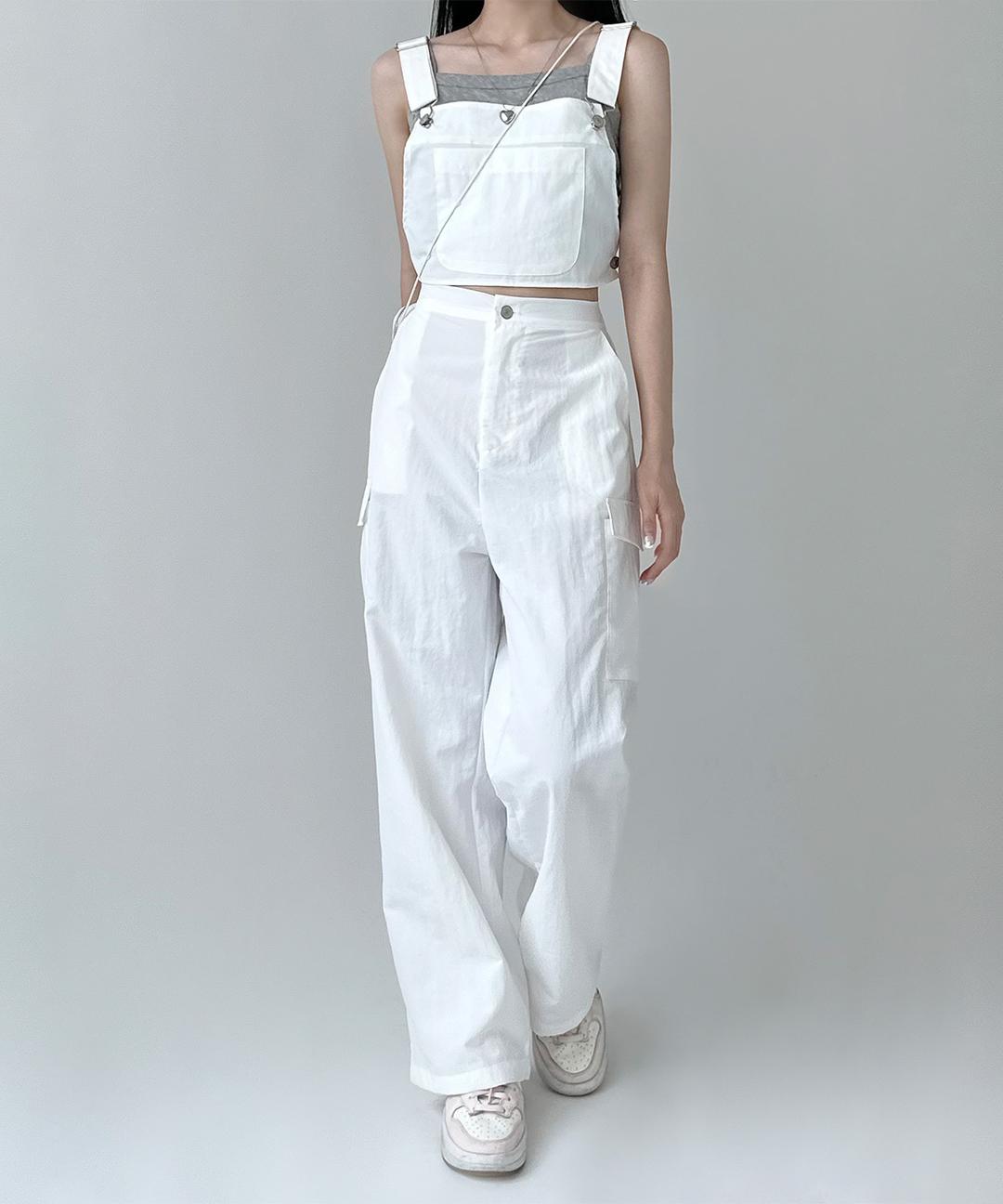 토이 바스락 멜빵 팬츠 세트