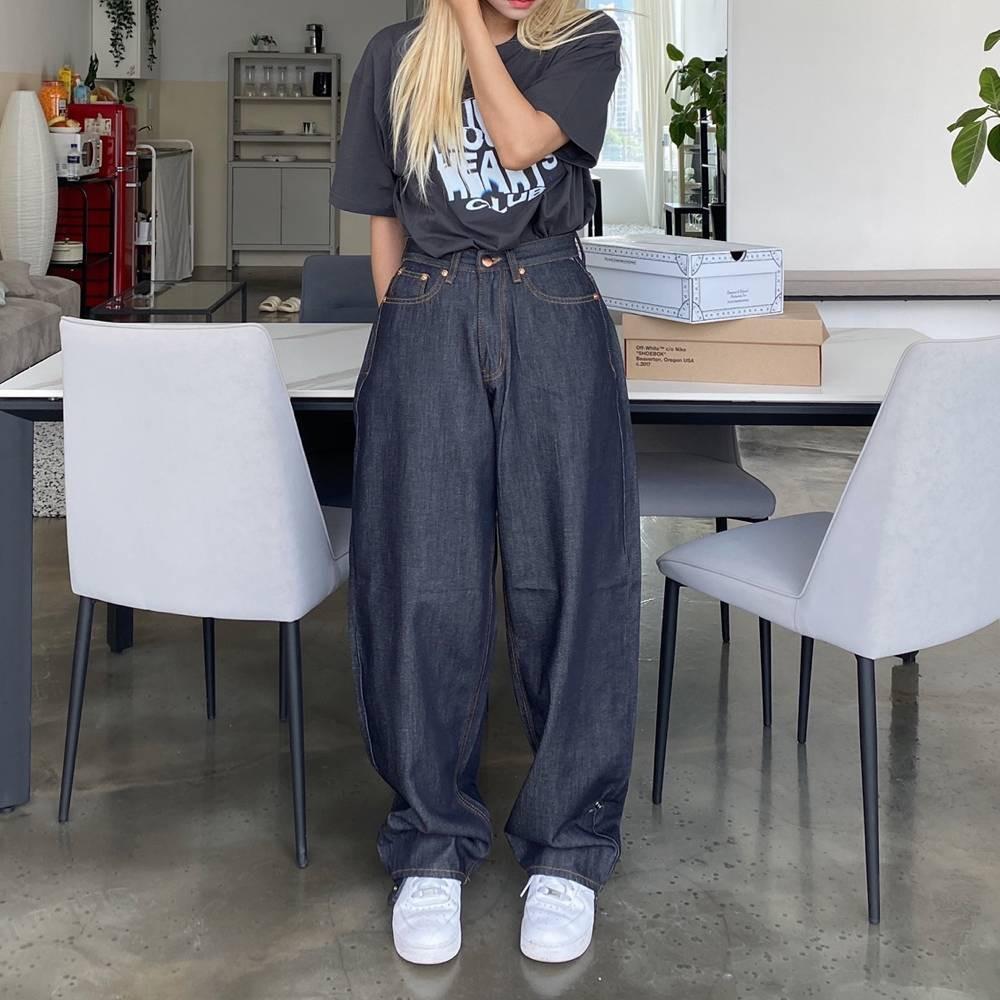 논페이드 롤업 데님