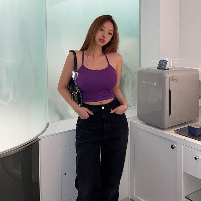 컨즈 크롭 나시[캡내장]