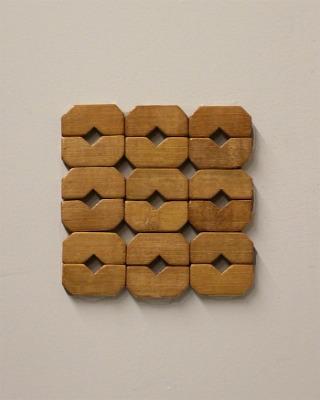 Wood Trivet-Brown