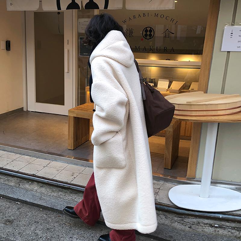 프롬비기닝 쿠나 후드 더플 코트 (3color) (떡볶이코트 롱코트 더플코트 후드코트 하이넥코트 키작녀코트 겨울코트 롱떡볶이코트 오버핏코트 겨울롱코트)