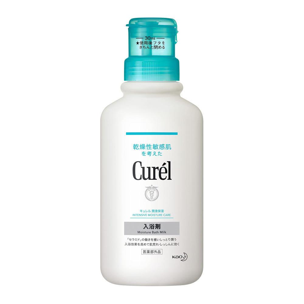 일본 curel 큐렐 모이스처 바스 밀크 입욕제 420ml 세라마이드 케어