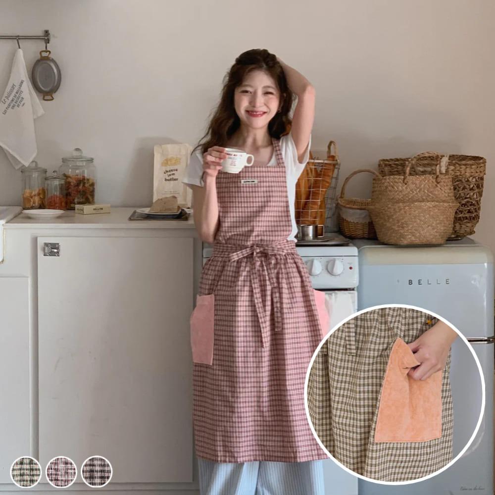 타월 포켓 앞치마 3종