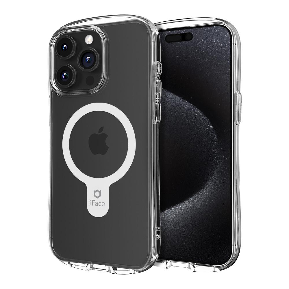 [스티커증정]아이페이스 아이폰 15 프로 맥스 룩인 클리어 하이브리드 마그네틱 케이스
