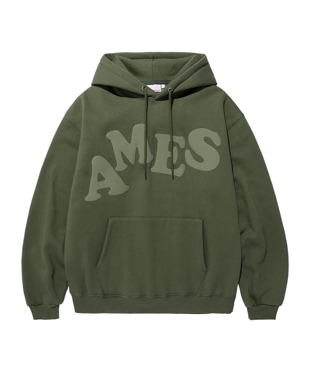 BIG TYPO HOODIE KHAKI(AM2EFUM400A)