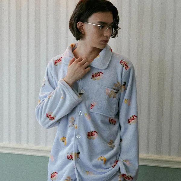 댑 블루문 가든 수면 잠옷세트 남성용