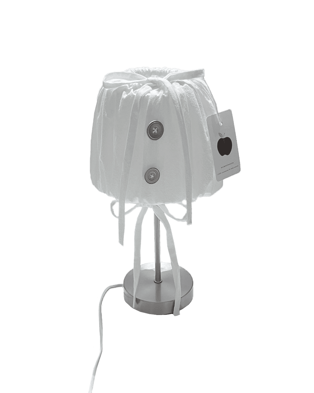 white-silver danchu stand lamp [pre-order]