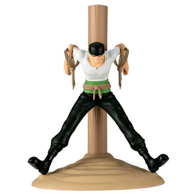 [입고완료] 반프레스토 원피스 피그라이프 해적 사냥꾼 롤로노아 조로