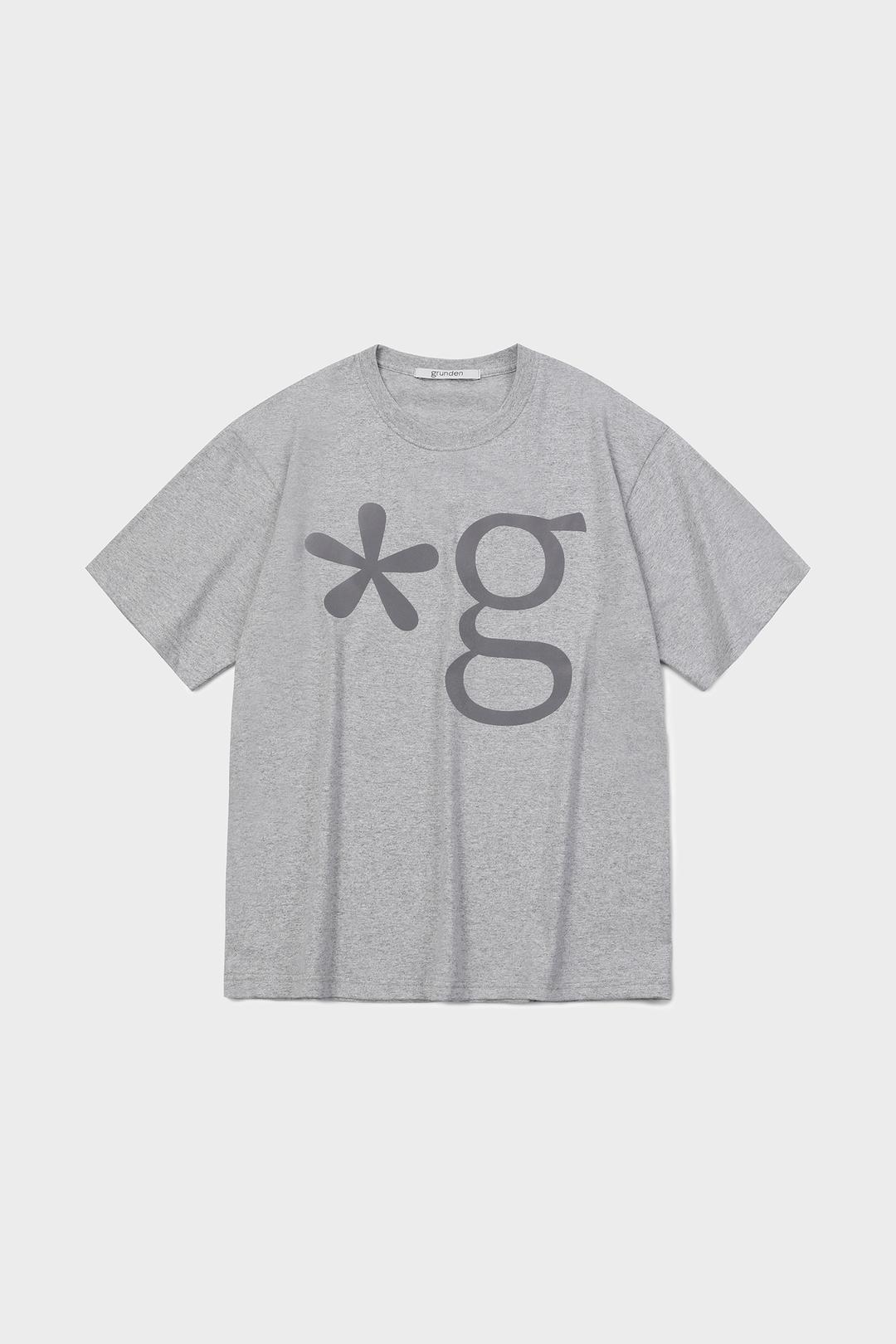 SIGNATURE LOGO T-SHIRT (MELANGE GREY)