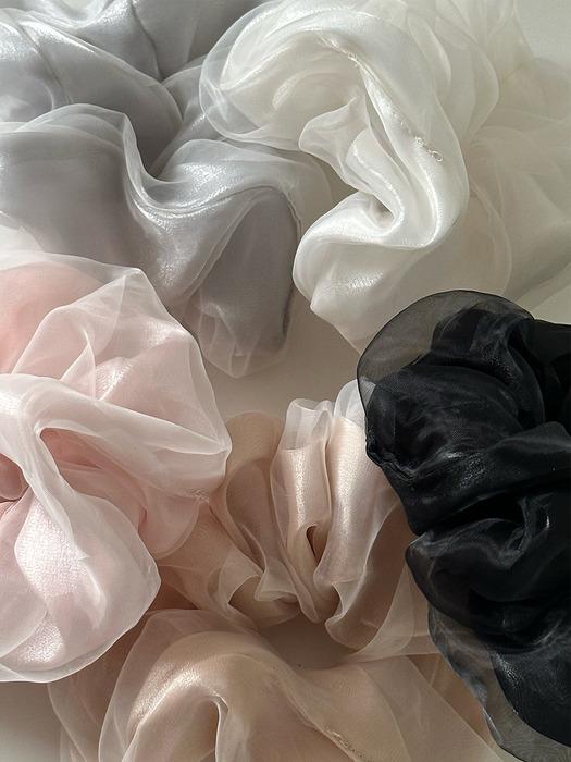 Double organza  scrunchie