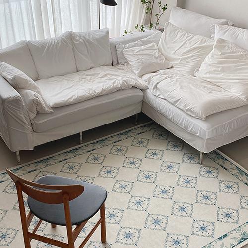 바로크 타일 러그