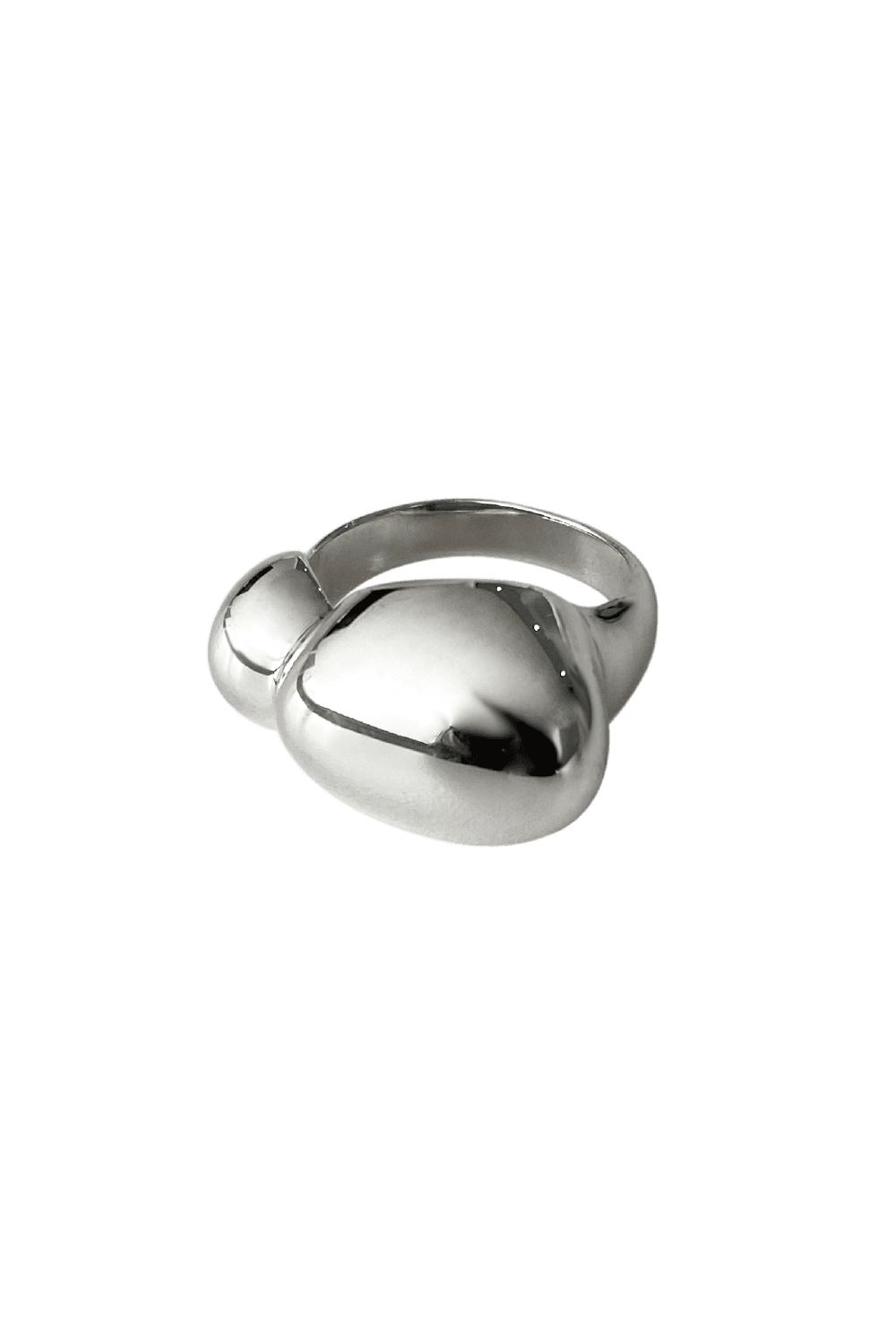 Bold pebble ring