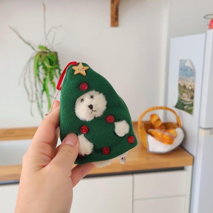 보이즈베어 크리스마스 단추 트리 쪼꼬미