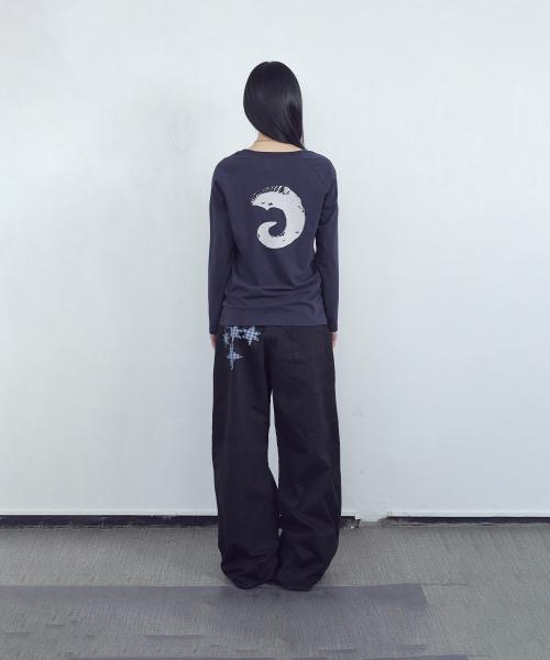 설라노X탄산 나그랑 혼 롱슬리브 (네이비)