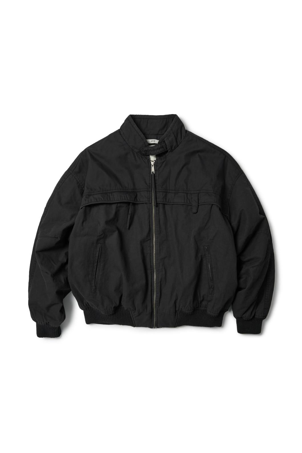 VINTAGE WASHED BOMBER (BLACK)