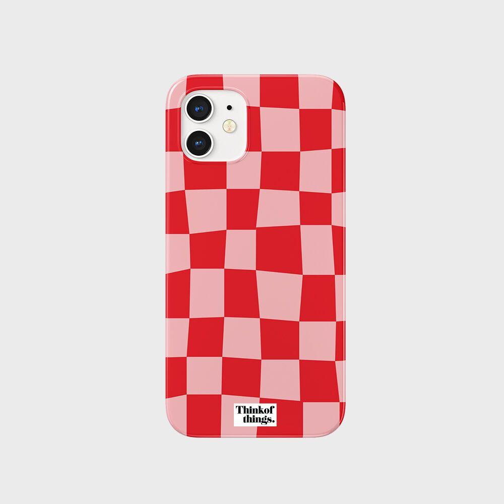 Ugly Check Pattern Phone Case