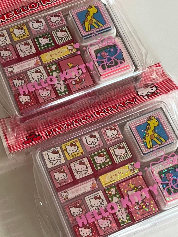 [산리오] 영롱한 고전 키티 스탬프, 케이스