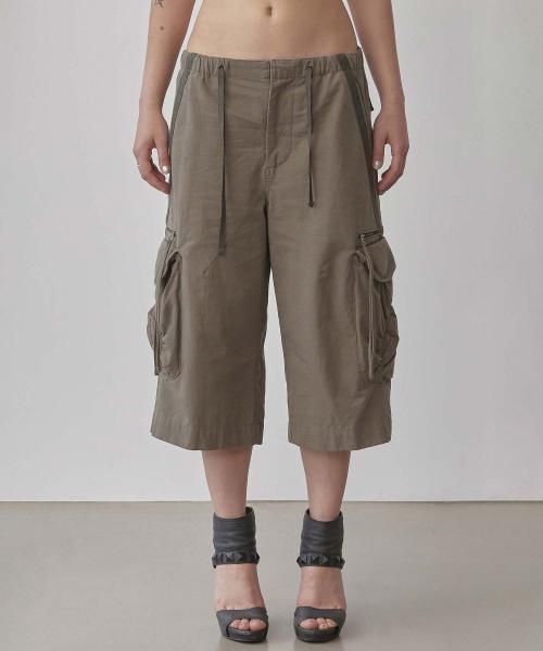 Bermuda Utility Pants Khaki