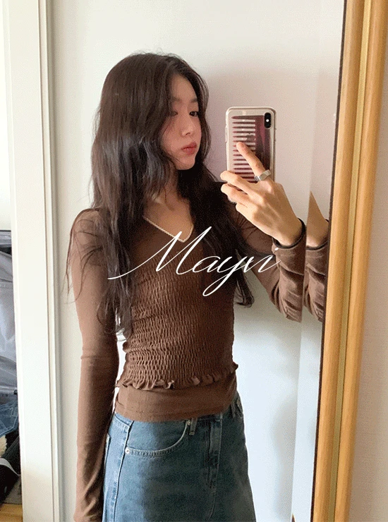 [프리윈터비❄️/Mayvi/베스트재입고] Savior 피치 탑 티셔츠 세트 (3 color)