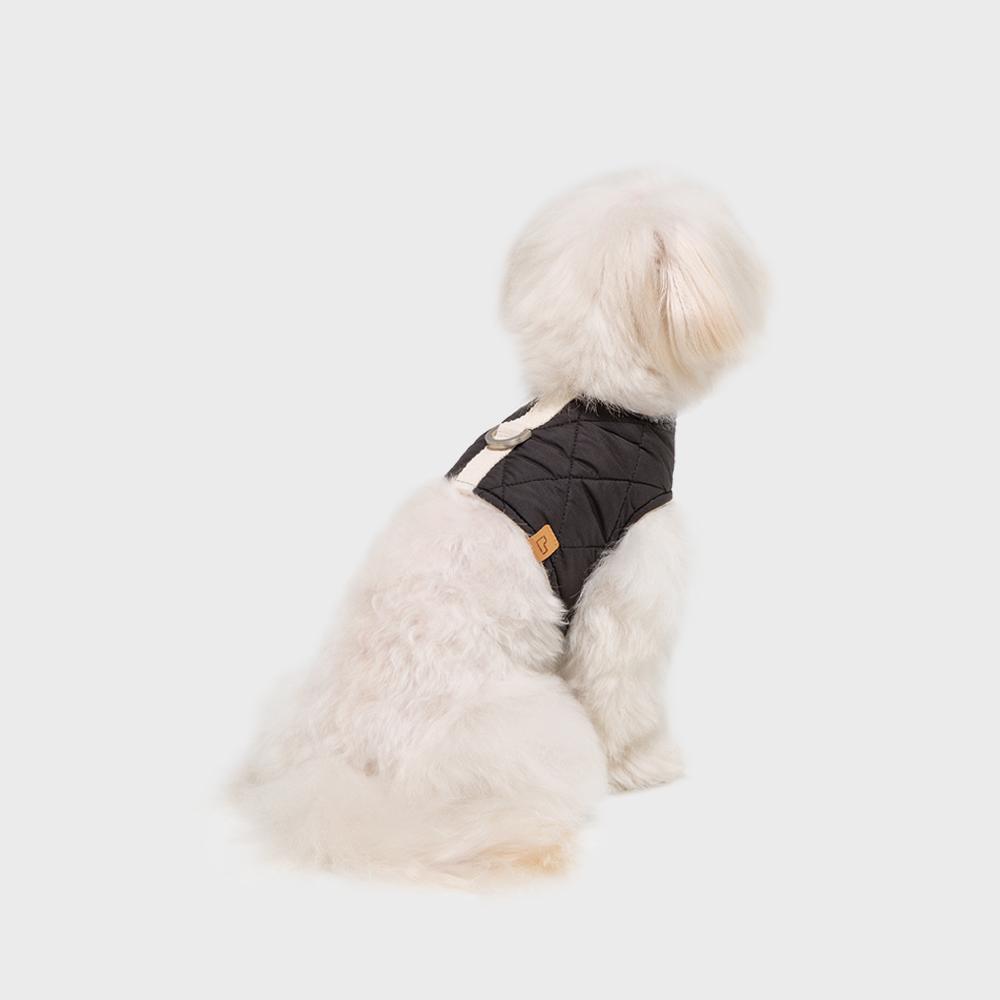 스몰스터프 퀼티드 워크자켓 - 블랙