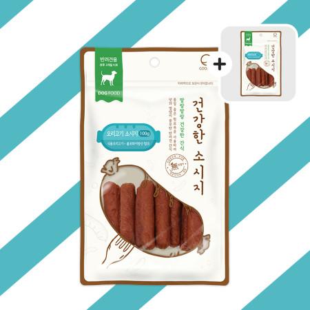 이런 상품 어때요? [2+1]건강한 소시지 오리고기 100g x 3개