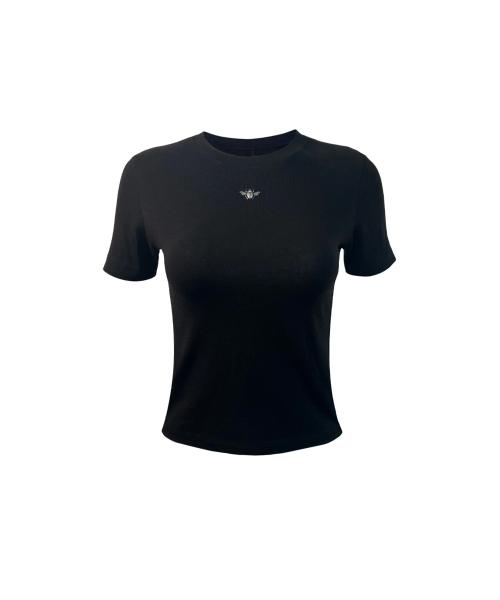 chrome beetle basic black tee
