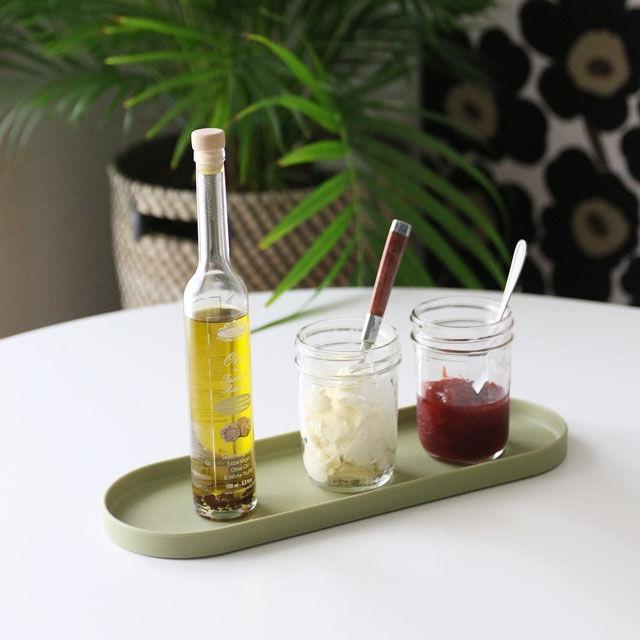 오브 실리콘 다용도 받침 - 올리브 그린