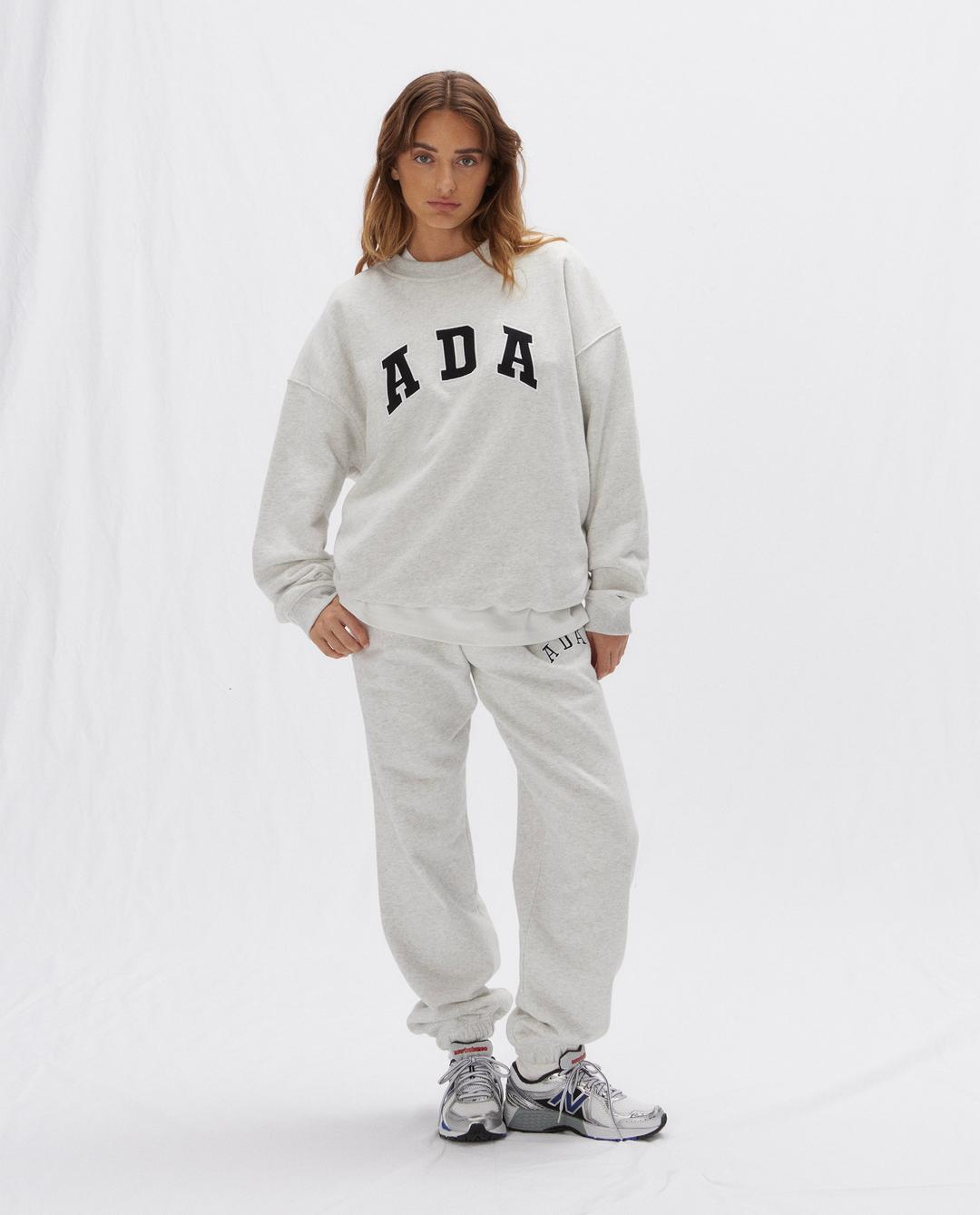 ADA Sweatpants - Light Grey Melange - XS
