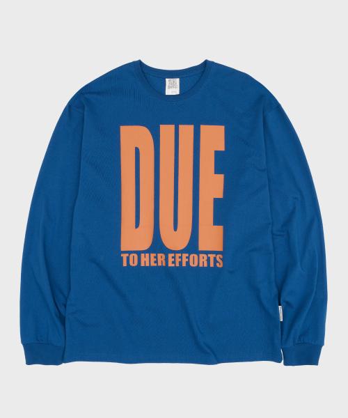 DUE LS TEE BLUE (VH2ESUT551A)