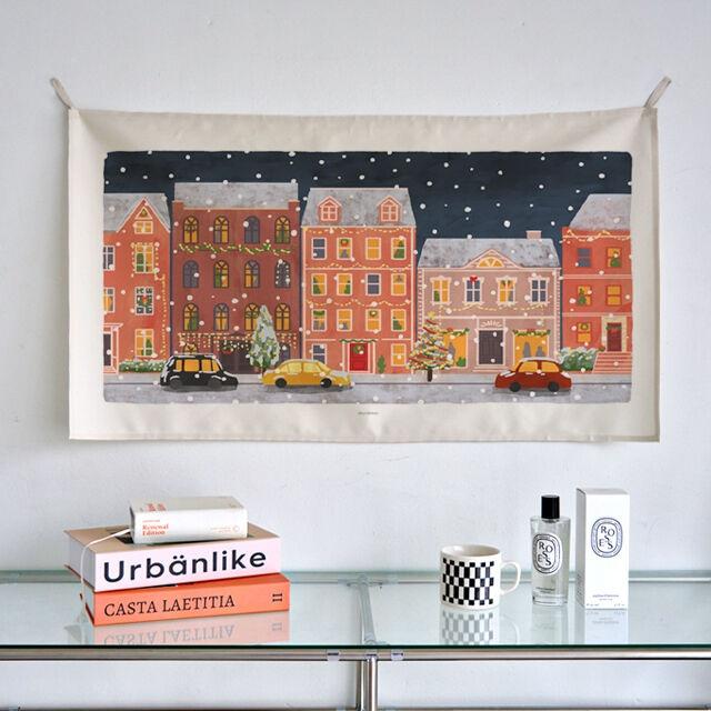 어번던스 크리스마스 와이드 패브릭포스터 모음전 가리개커튼 패브릭트리 벽트리