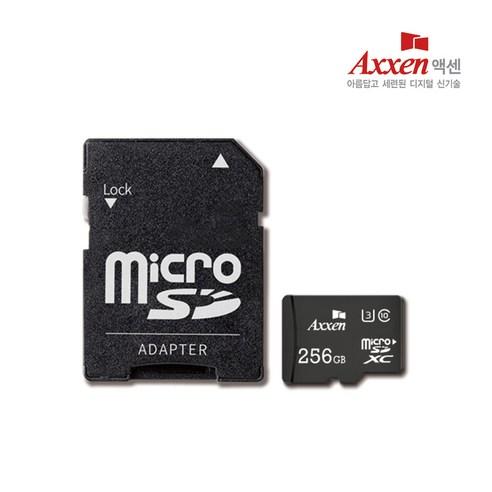 액센 MSD22 프리미엄 Class10 UHS-1(U3) 마이크로 SD카드+어댑터포함 256GB - 저장기기 | 쿠팡