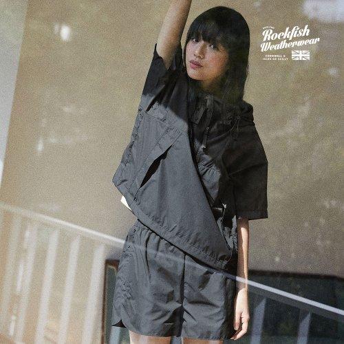 LIGHTWEIGHT CITY WIND ANORAK SET UP - CHARCOAL