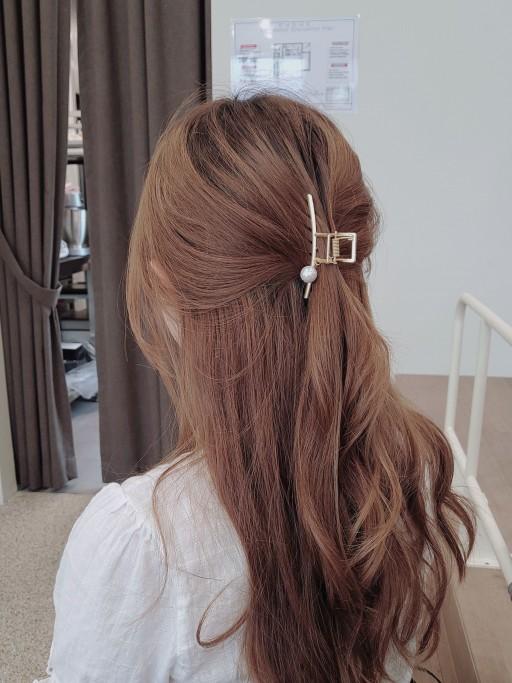 슬릿 반묶음 무광 집게핀