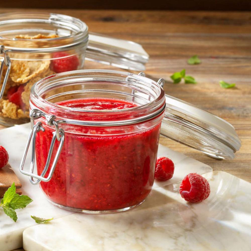 보르미올리 피도 유리병 원두보관용기 잼병 과일청 밀폐용기 담금주병