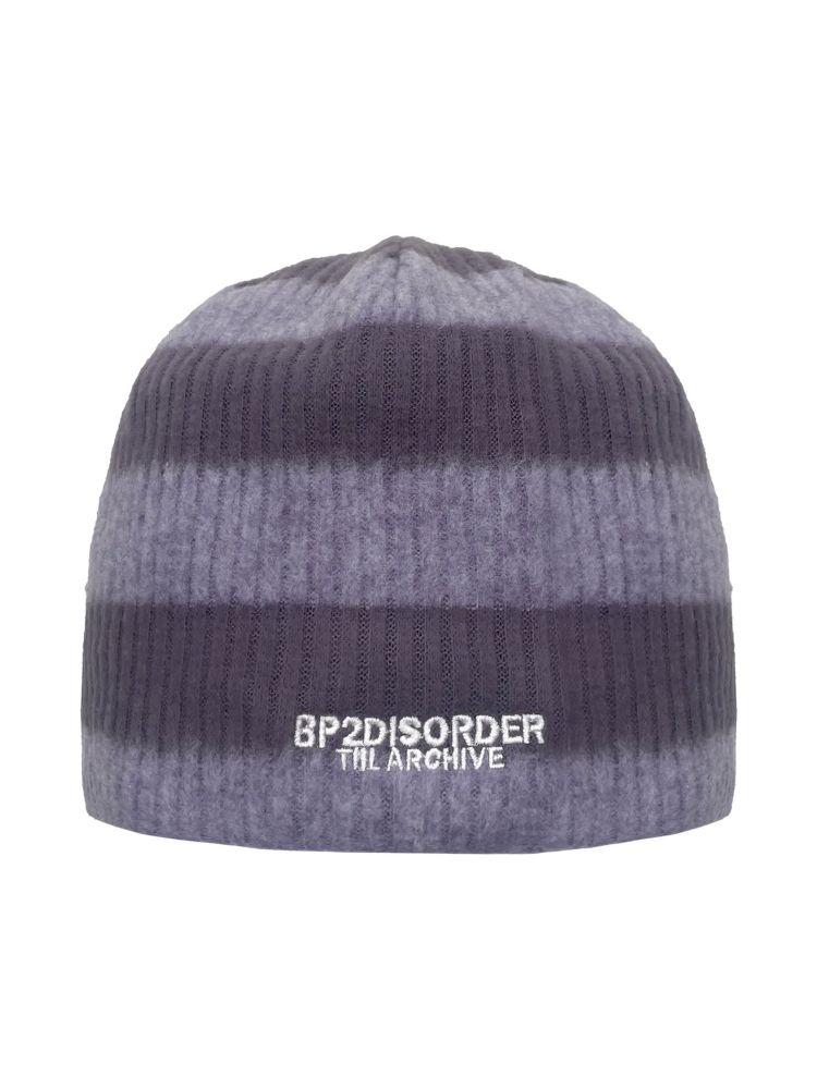 Striped Beanie Purple : BP2