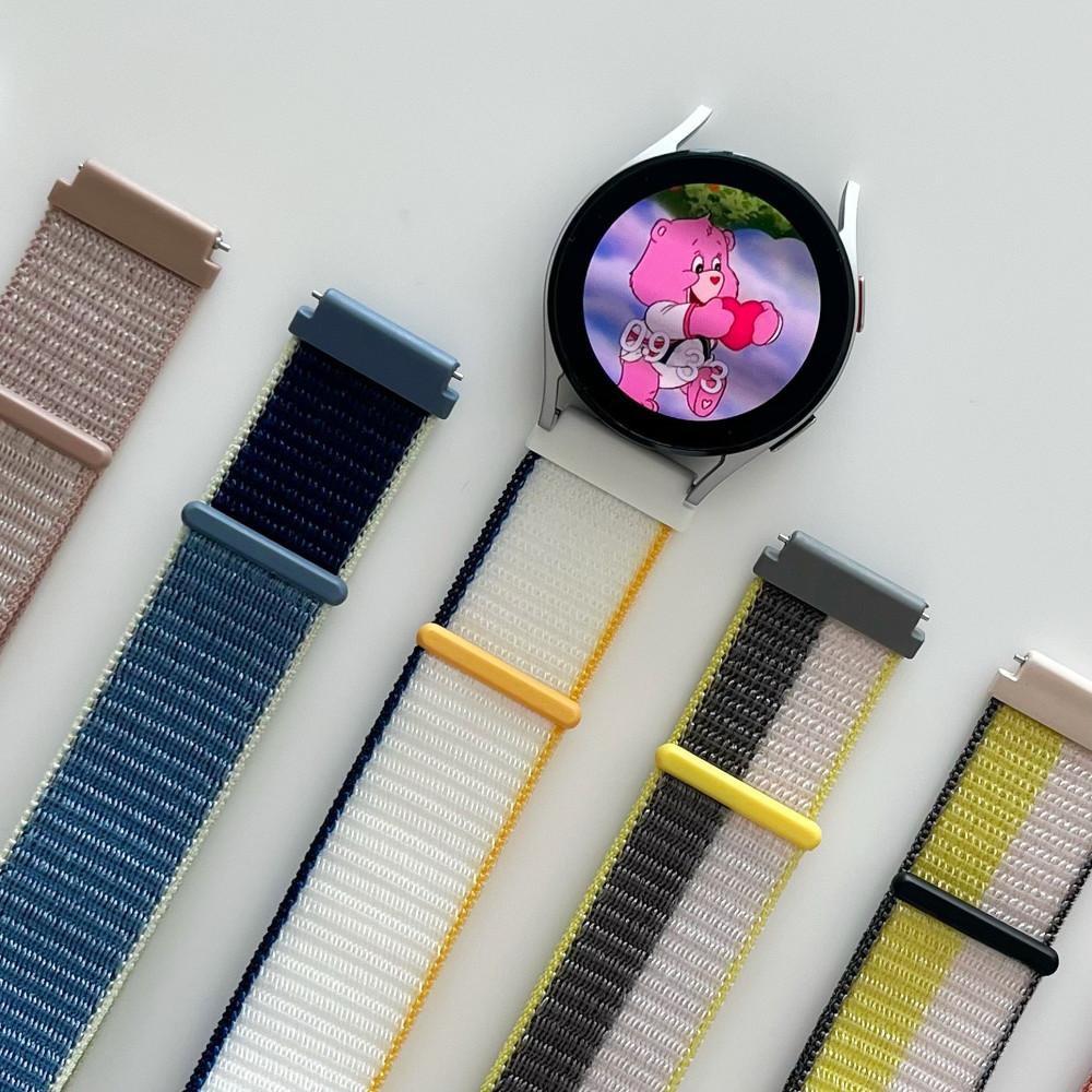갤럭시워치 스트랩 4 5 3 클래식 액티브 2 밴드 시계줄 줄질 스포츠루프 20mm