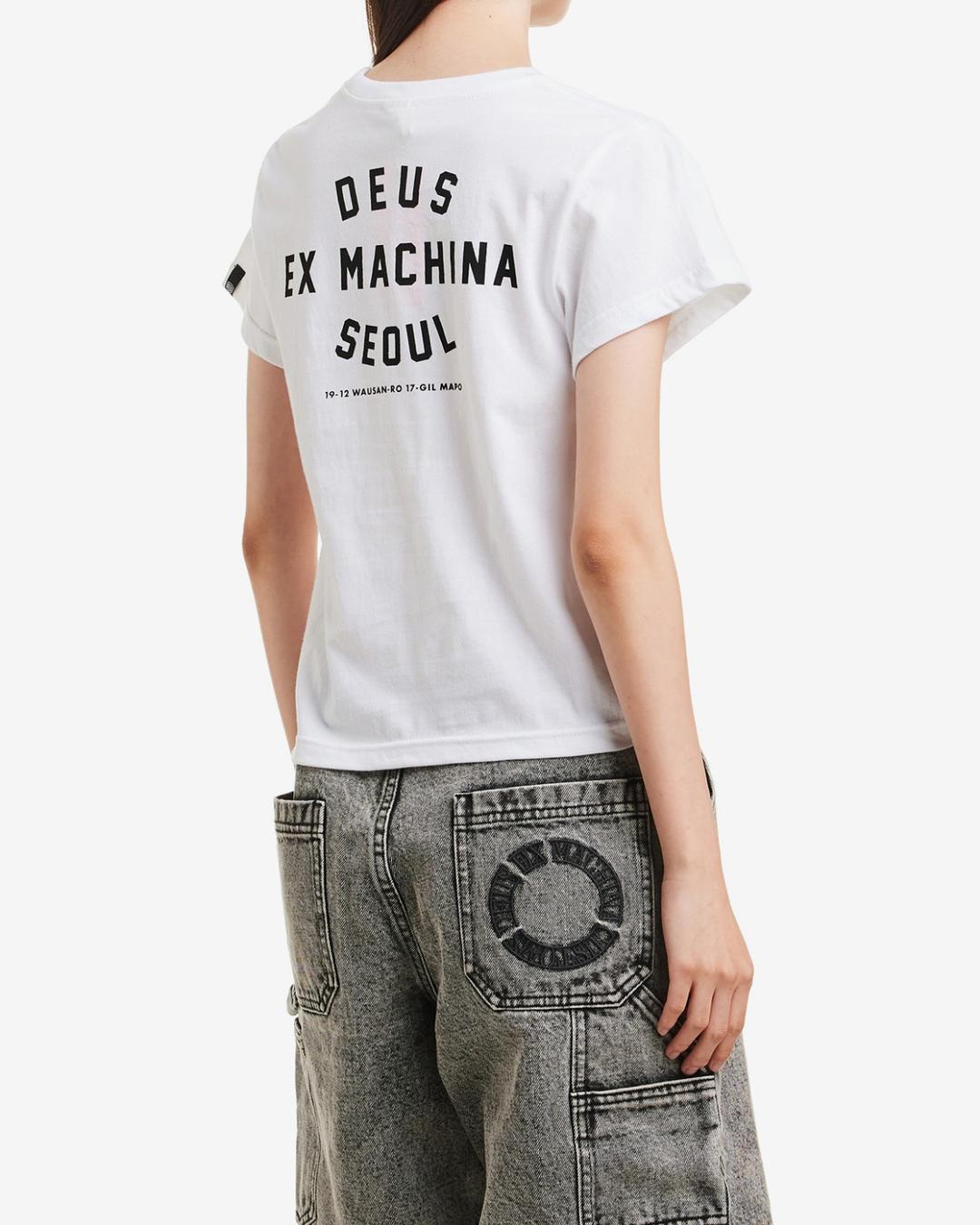 데우스 키즈 콜리지 서울 티 KIDS COLLEGE SEOUL TEE (White)