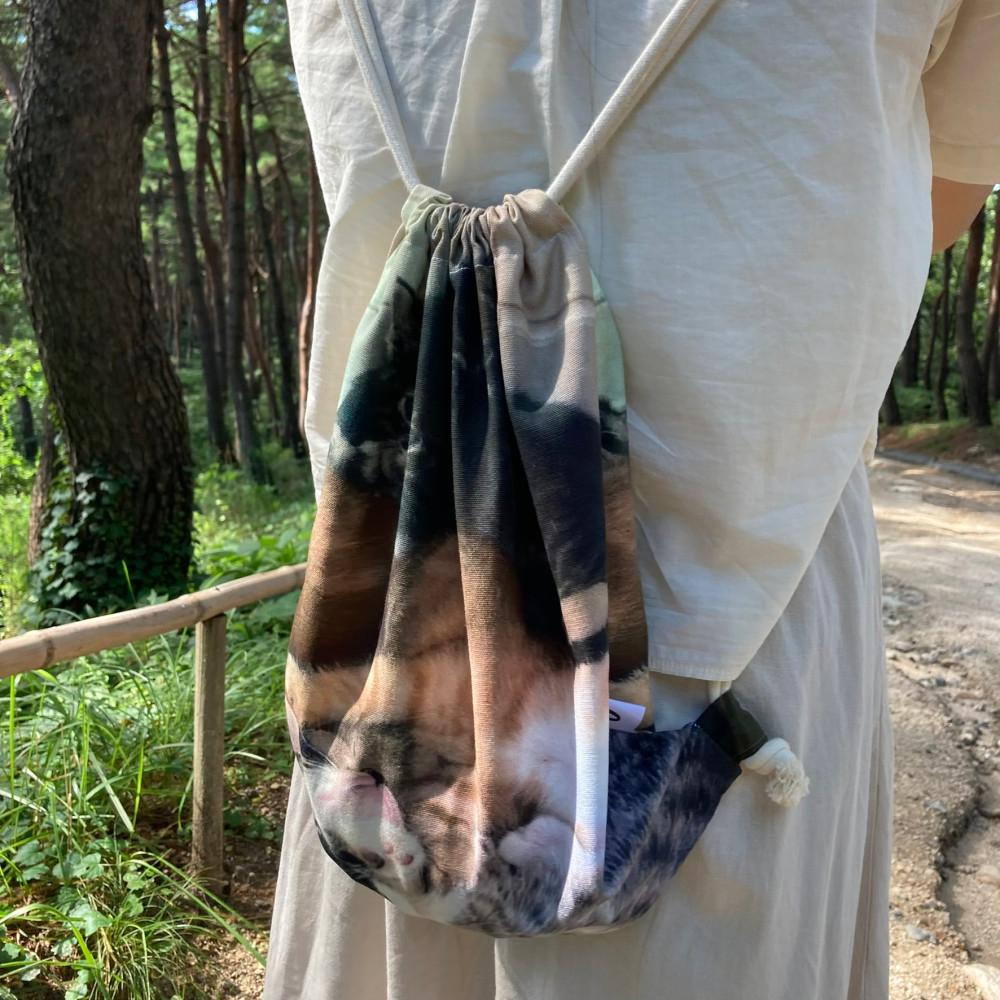 캣츠 스트링 백팩