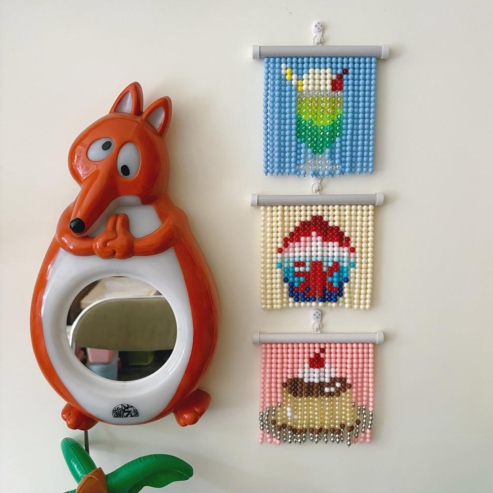 엔젤넘버 Mini Beads 미니 비즈발 커튼 구슬발 시리즈 27종 (완제품)