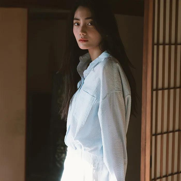 SITP5209 시어서커 ST 퓨어 셔츠_Light blue