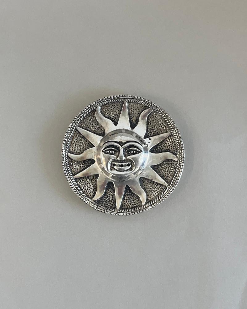 (Aluminum) Incense holder - sun