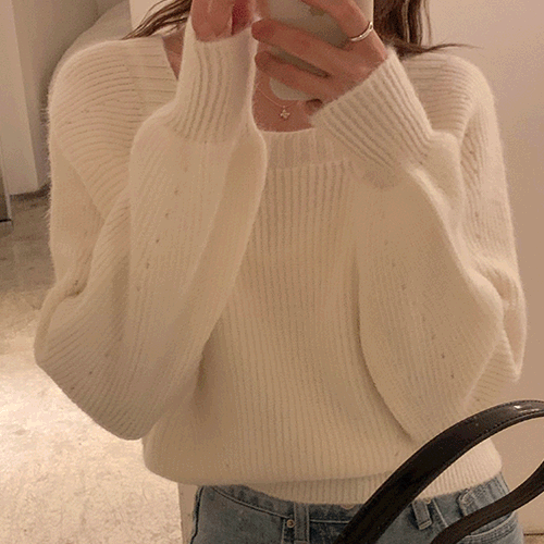 ♡NEW 5%할인♡ thing knit (4color)