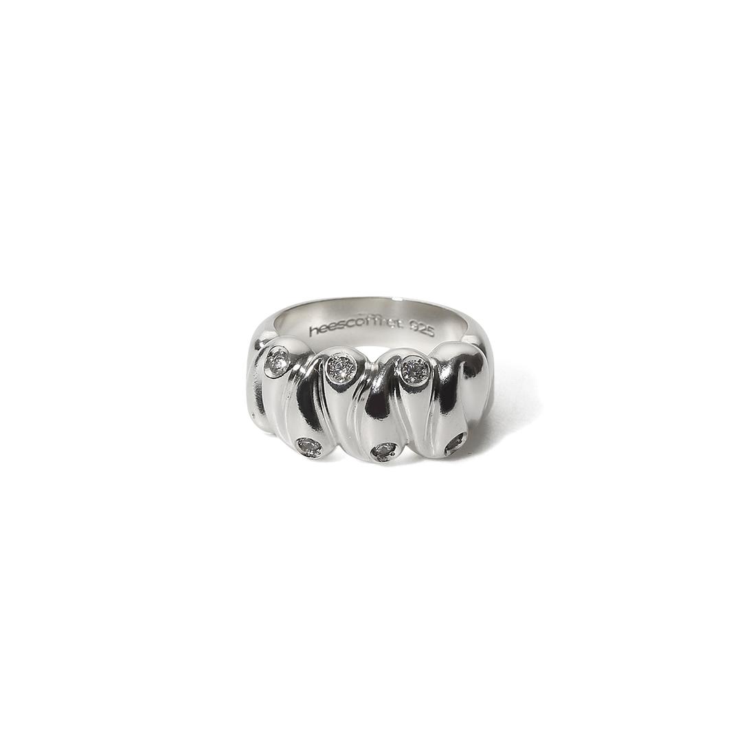 FLOW C RING [SILVER]