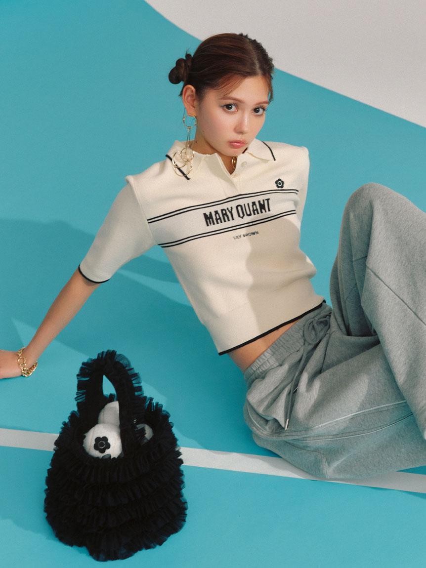 【LILY BROWN×MARY QUANT】ポロニットプルオーバー