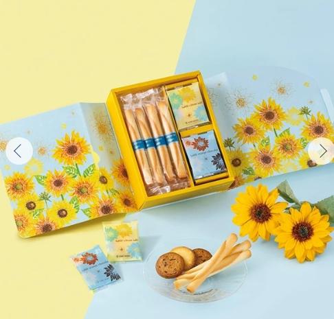 요쿠모쿠 여름의 선물 시가르 롤 쿠키 3 종 쿠키 세트 (18개입)