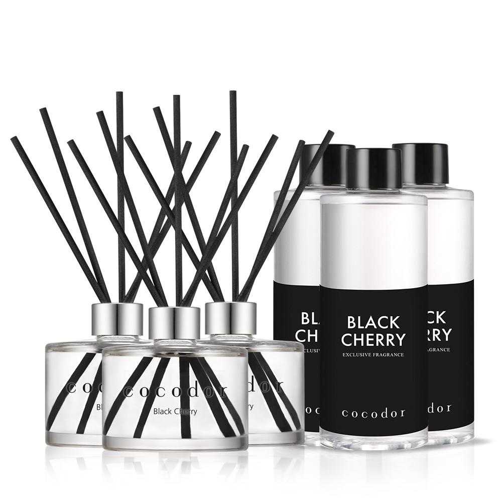 [코코도르] 1.2L 대용량 디퓨저 200mlX3개 + 리필 200mlX3개