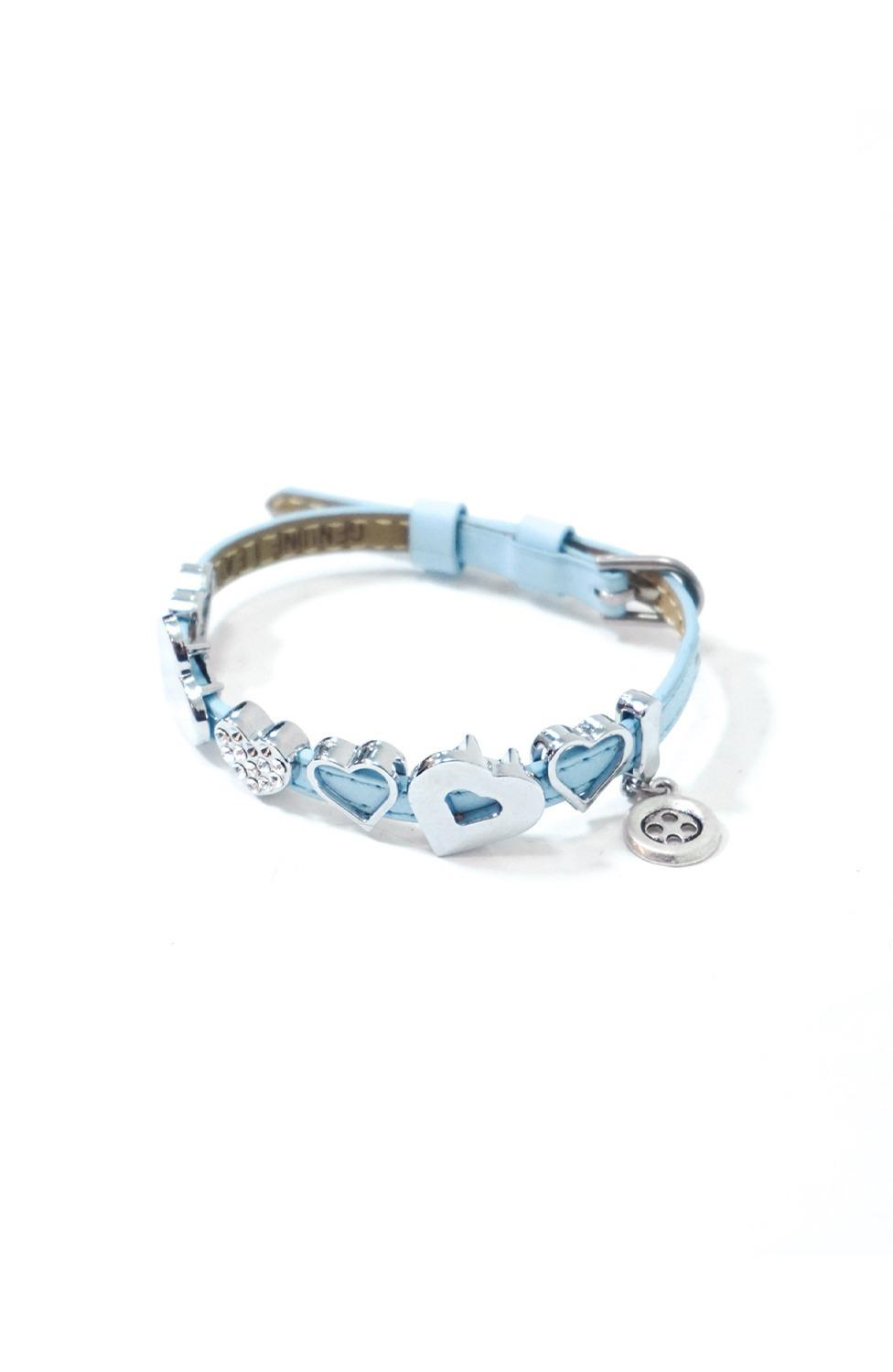 Heart heart Heart! bracelet (blue)