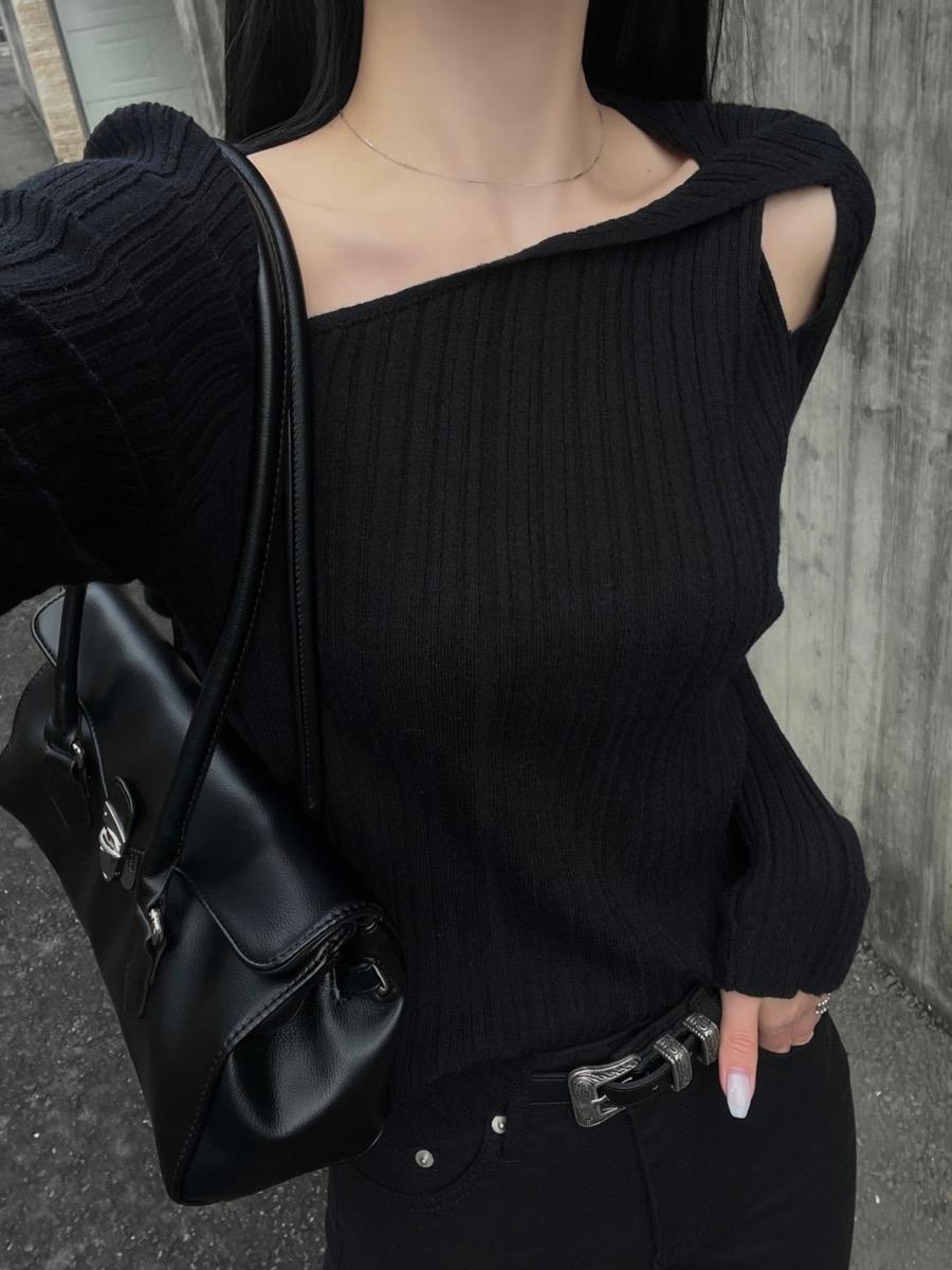 Twist Hole Knit (3color)